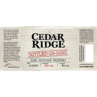 Cedar Ridge Bottled in Bond Bourbon
